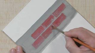 How to Paint Realistic Bricks [upl. by Yllas]