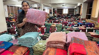 Saree wholesale market in Surat cheapest price price saree saree [upl. by Nafri]