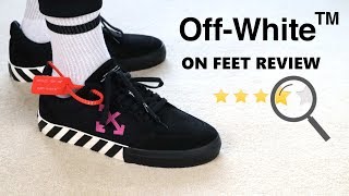 NEW Off White Vulc Low Sneakers Review [upl. by West]