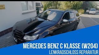 Mercedes C Klasse W204 Zündschloss  Lenkradschloss Reparatur EZSELV Reparatur beim EZSDoktor24 [upl. by Notlil]