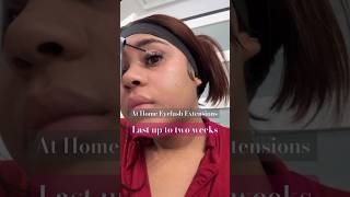 🥹 I can’t believe this works eyelashextensions lashextensions lashclusters [upl. by Eslehc563]