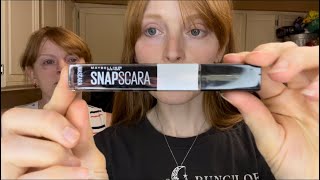 SNAPSCARA BY MAYBELLINE MASCARA REVIEW maybelline snapscara mascaramakeupreview [upl. by Tatiana]