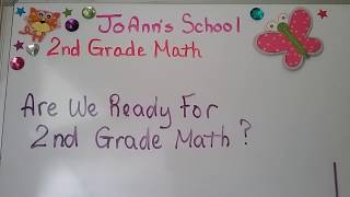 Are We Ready For 2nd Grade Math [upl. by Ninnette]