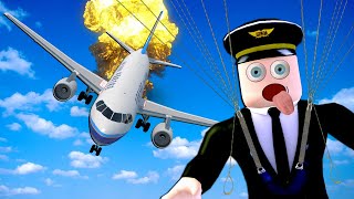 CAN I SURVIVE THE WORST PLANE CRASHES Roblox Survive a Plane Crash [upl. by Immat]