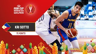 Kai Zachary Sotto scored 11 points vs Korea  Players Highlights [upl. by Aggie476]