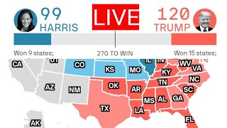 🔴 Election 2024 Coverage Live President Senate House Swing states WHO IS winning Elections 2024 [upl. by Franni]