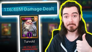 Turvold DESTROYS Brutal Hydra Rotation 6  Raid Shadow Legends [upl. by Esorlatsyrc]