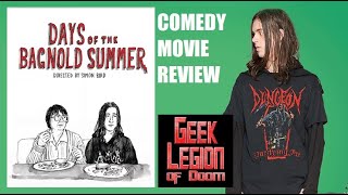 DAYS OF THE BAGNOLD SUMMER  2019 Monica Dolan  Heavy Metal Teen Angst Drama Comedy Movie Review [upl. by Neyuh]