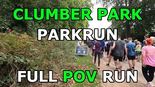 Clumber Park Parkrun FULL POV RUN 14092024 [upl. by Albarran]