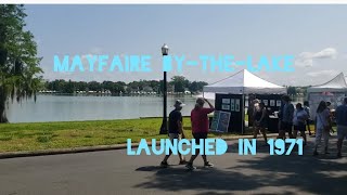 MayFaire bytheLake annual art festival Lakeland Florida Lake Morton 2024 Happy Mothers Day [upl. by Ecnerol]