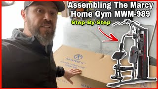 Marcy Home Gym MWM989 Assembly  Step By Step Guide DIY [upl. by Novihs354]