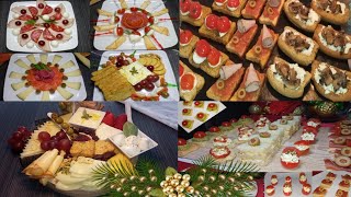 🔴4 PLATOS DE APERITIVOS IMPRESCINDIBLES para NAVIDAD y fiestas de Fin de Año 🎆CANAPÉS para AÑO VIEJO [upl. by Kreindler452]