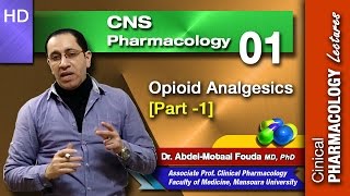 CNS Pharmacology Ar 01  Opioid analgesics Part 1 [upl. by Enilhtak]