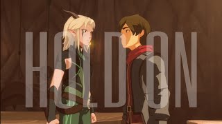 Callum x Rayla  Hold on  AMV [upl. by Batty75]