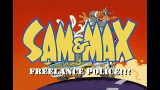 Sam amp Max Freelance Police  Intro 4K AI Upscaled [upl. by Tebzil449]