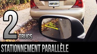 Stationnement parallèle créneau  2 trucs [upl. by Trevah]