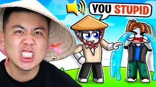 ROBLOX Asian Dad Voice Trolling Noobs Part 4 [upl. by Nnaynaffit]