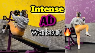 PLANET FITNESS INTENSE AB WORKOUT  SAAVYY [upl. by Just]