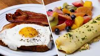 5 Healthy Breakfast Recipes To Keep You Fresh All Day • Tasty [upl. by Adal764]