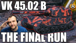 VK 4502 B The Final Run in World of Tanks [upl. by Ytirahs907]