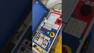 Primary injection test with CPC100 138kv switchgear [upl. by Dulciana224]