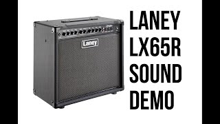 Laney LX65R Sound Demo [upl. by Hannibal]