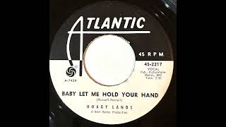 HOAGY LANDS BABY LET ME HOLD YOUR HAND 1964 [upl. by Wiggins]