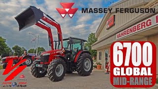 Massey Ferguson 6713 Global Series Mid Range Tractor Introduction and Demo [upl. by Fox405]