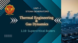 119 Supercritical Boilers  ME601 [upl. by Kayla]