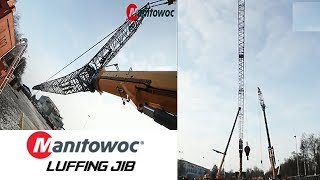 How to Install 6400 Luffing Jib  Manitowoc Cranes  TIL Limited [upl. by Boesch54]