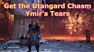 Utangard Chasm  Assassins Creed Valhall  Get the Ymirs Tear Stones Wealth Treasure in Asgard [upl. by Iroj]