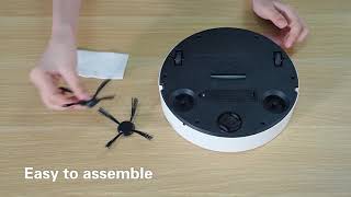 Robot vacuum cleaner  SWEEPIN NEW [upl. by Zerdna]