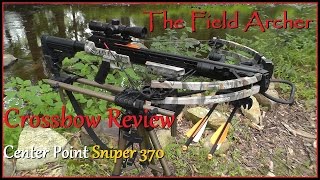 The Archery Review Center Point Sniper 370 Crossbow [upl. by Ardnasyl]