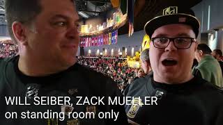 Whats it like in the standing room only area for Golden Knights games [upl. by Nahtiek577]