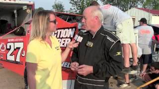 Ransomville Driver Interview Danny Johnson  358 Modified 27j [upl. by Nuahsak]