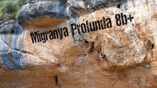 Migranya Profunda 8b  514a Siurana Spain  Uncut Ascent [upl. by Ellek775]