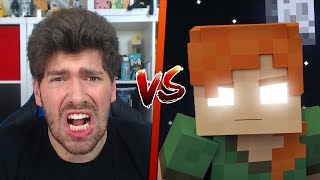 ¿ALEXBRINE ¡NO PUEDE SER 😱 REACCIONANDO A LA MEJOR ANIMACIÓN DE MINECRAFT ANIMATION LIFE 3 [upl. by Nnyrb94]