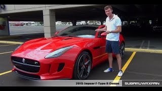 Review 2015 Jaguar FType R Coupe [upl. by Ahsurej583]