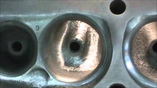 Imhoff SBC 186 Intake Port Roof and Guide Shaping 40 [upl. by Isolt722]