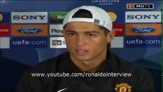 Cristiano Ronaldo Interview 060409 HQ [upl. by Ahsenyl]