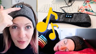 Enjoying Sleep Headphones FULL demo  review [upl. by Yendor]