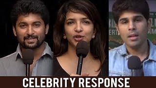 Marakathamani Movie Celebrity Response  Aadhi  Nikki Galrani  TFPC [upl. by Alvera490]