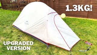 Naturehike Cloud Up 1 Upgraded 1 Person Backpacking Tent Review [upl. by Isherwood]