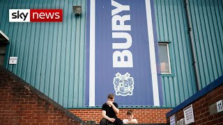 Bury FC expelled from the EFL [upl. by Akcirehs]