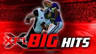 BACKBREAKER FOOTBALL FUMBLES amp BIG HITS COMPILATION 2 » XFL HIGHLIGHTS [upl. by Aserehs]