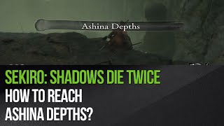 Sekiro Shadows Die Twice  How to reach Ashina Depths [upl. by Aramat]