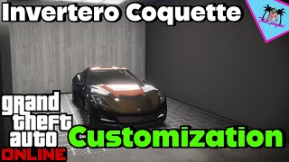 Invertero Coquette Customization And Review GTA Online [upl. by Yespmed]