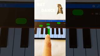 PLAYING RAT DANCE PIANO SONG LESSON COVER Shorts [upl. by Rojam]