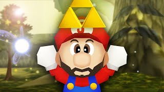 mario 64 pero es zelda ocarina of time [upl. by Berner]