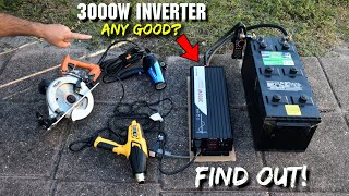 3000W6000W OffGrid Pure Sine Wave Inverter Any Good Find Out [upl. by Richy]